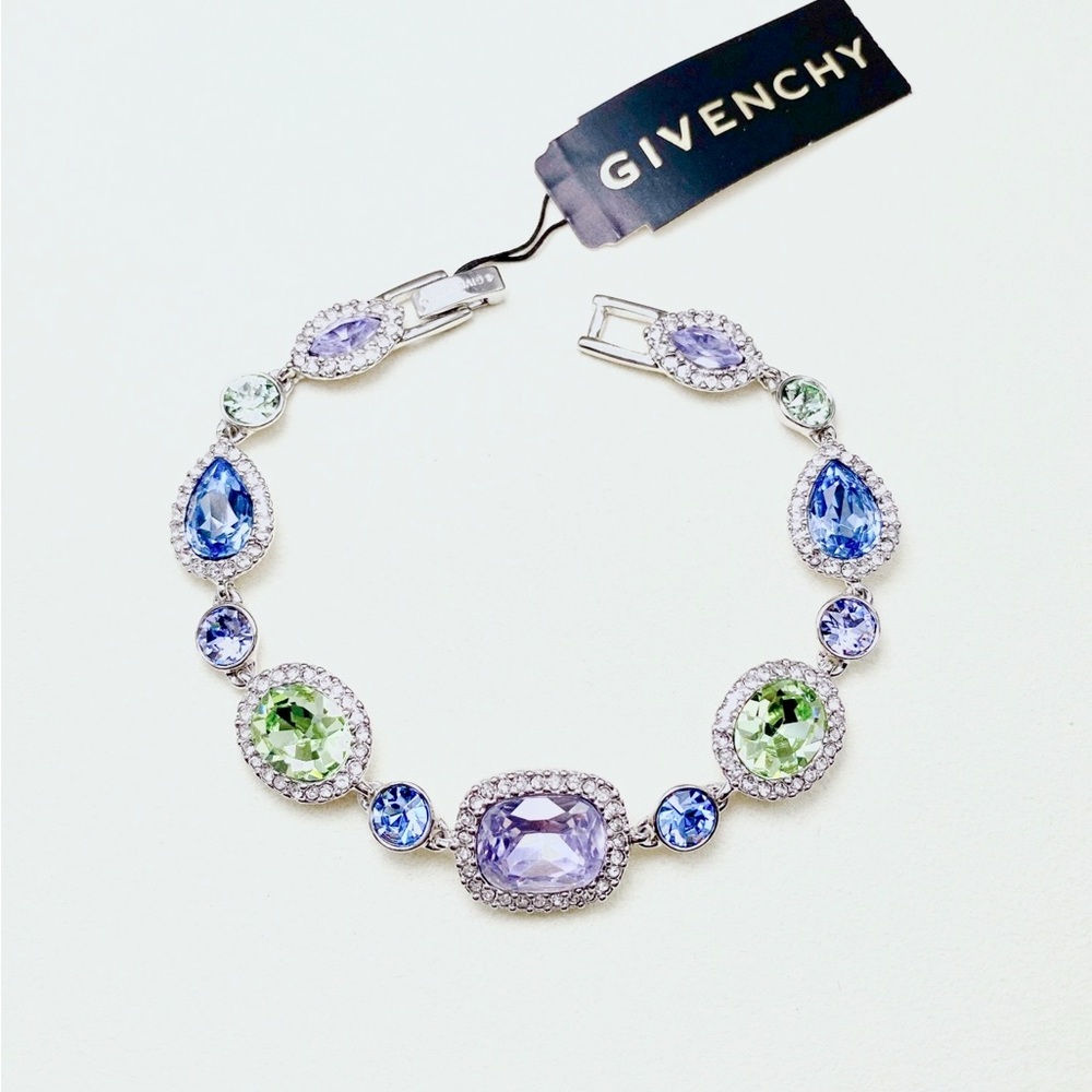 NWT | givenchy crystal flex bracelet